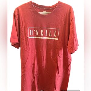 XL O’Neill t-shirt light red color